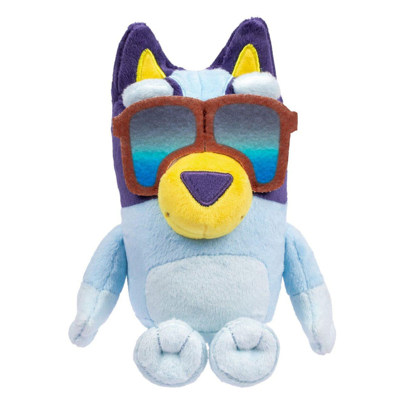 Moose Toys bluey - set da gioco bluey buddies big heeler 4wd - incl. peluche blu