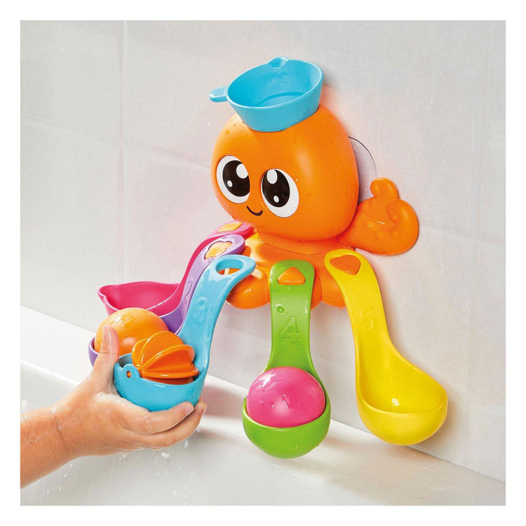 Polpo attività 7 in 1 per il bagno