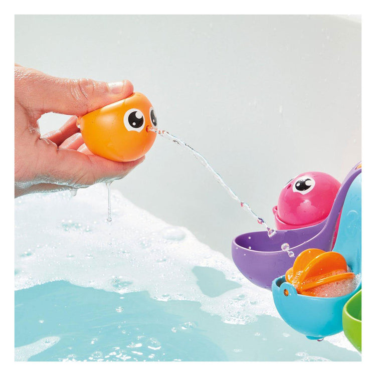 Polpo attività 7 in 1 per il bagno