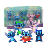 Spectron disney stitch - set van 5 speelfiguren - afbeelding 1
