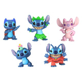 Spectron disney stitch - set van 5 speelfiguren - afbeelding 4