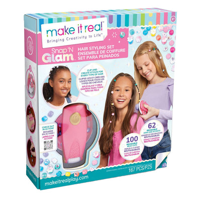 Make it real versier je haar met kralen en bedels set