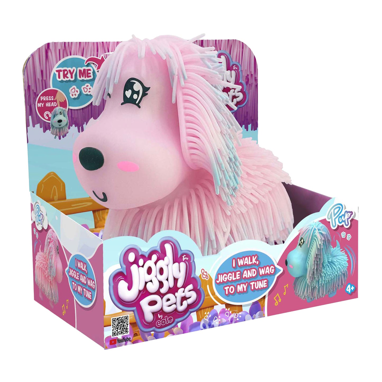 Spectron Jiggly Pets Pink Electronic Pink
