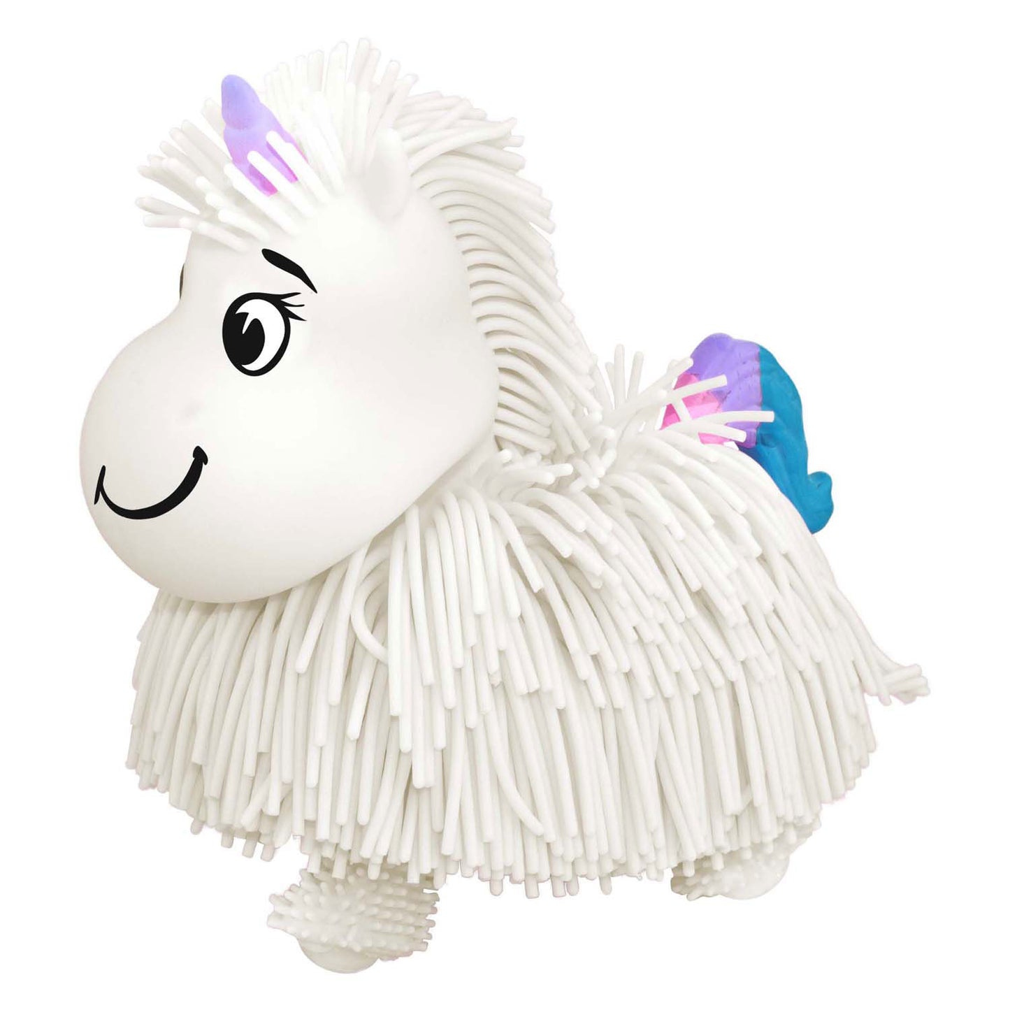 Spectron Jiggly Pets Electronic Running Unicorn White