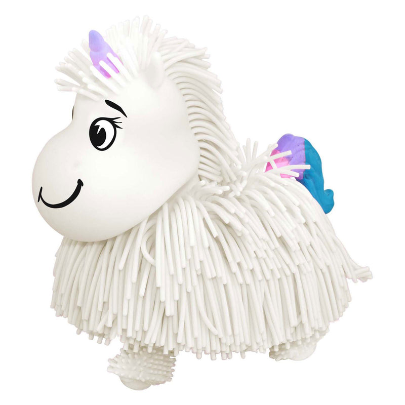 Spectron Jiggly Pets Electronic Running Unicorn White