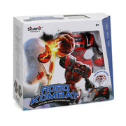 Silverlit robo kombat single pack - rood - afbeelding 1