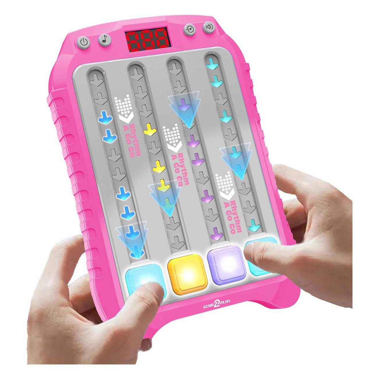 Gear2play Rhytm a Go Segui il Rhythm Game Pink