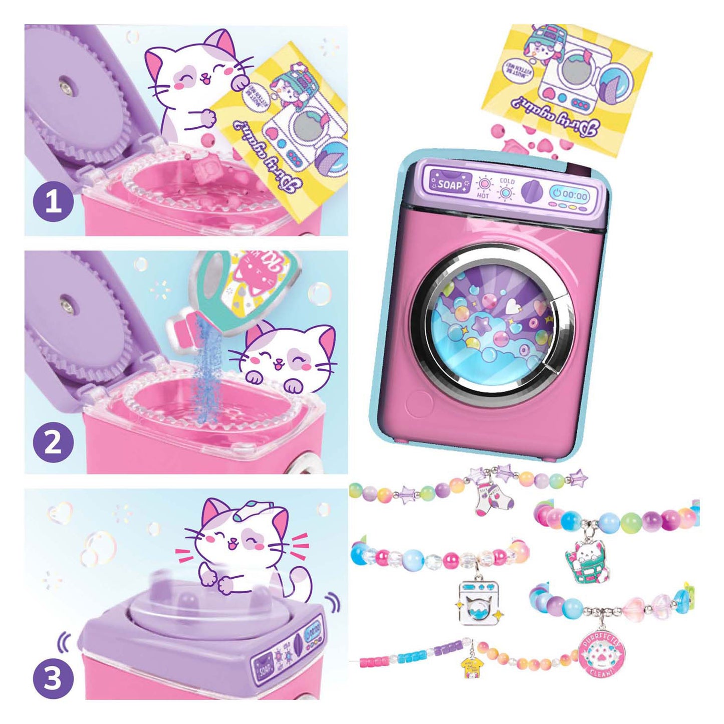 Spectron Purr-Fect Wash 'n Braccialetti