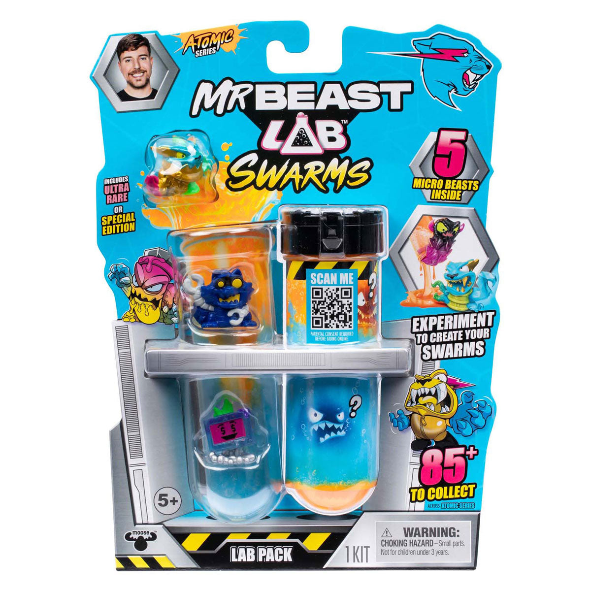 Spectron Mrbeast Lab Swarms Series 2 Action Figure Series