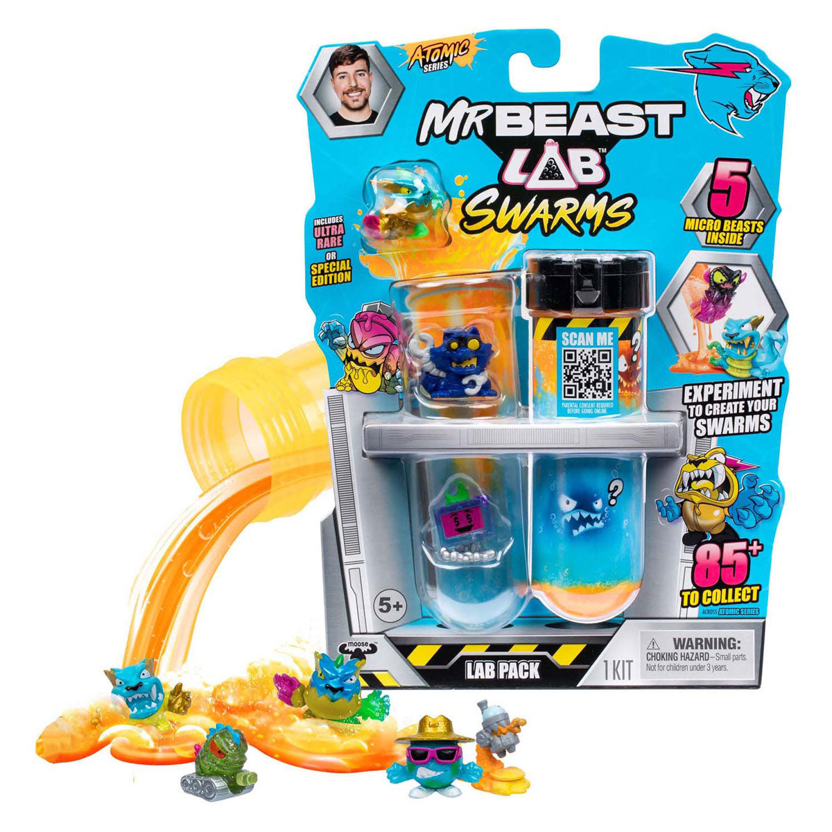 Spectron Mrbeast Lab Swarms Series 2 Action Figure Series