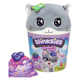Silverlit winksies blauwe kat interactieve knuffel - afbeelding 2