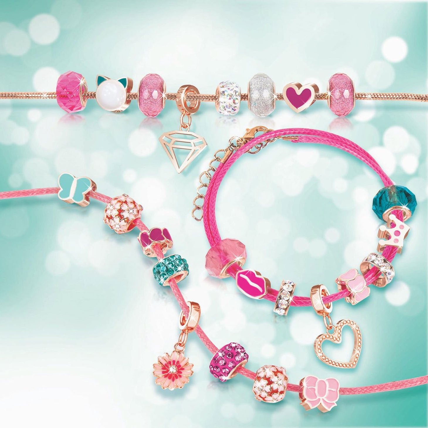 Spectron rendilo reali bracciali con ciondoli