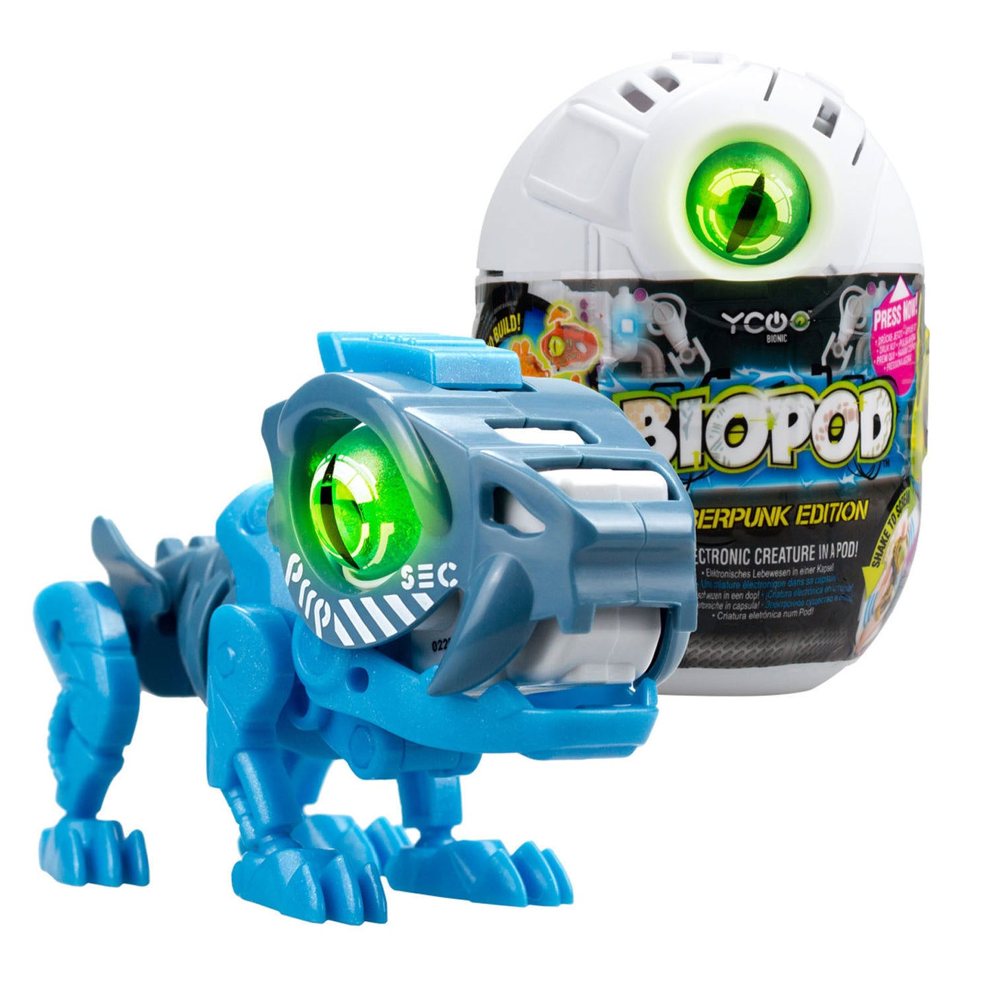 Dino cyberpunk singolo biopodi Silverlit