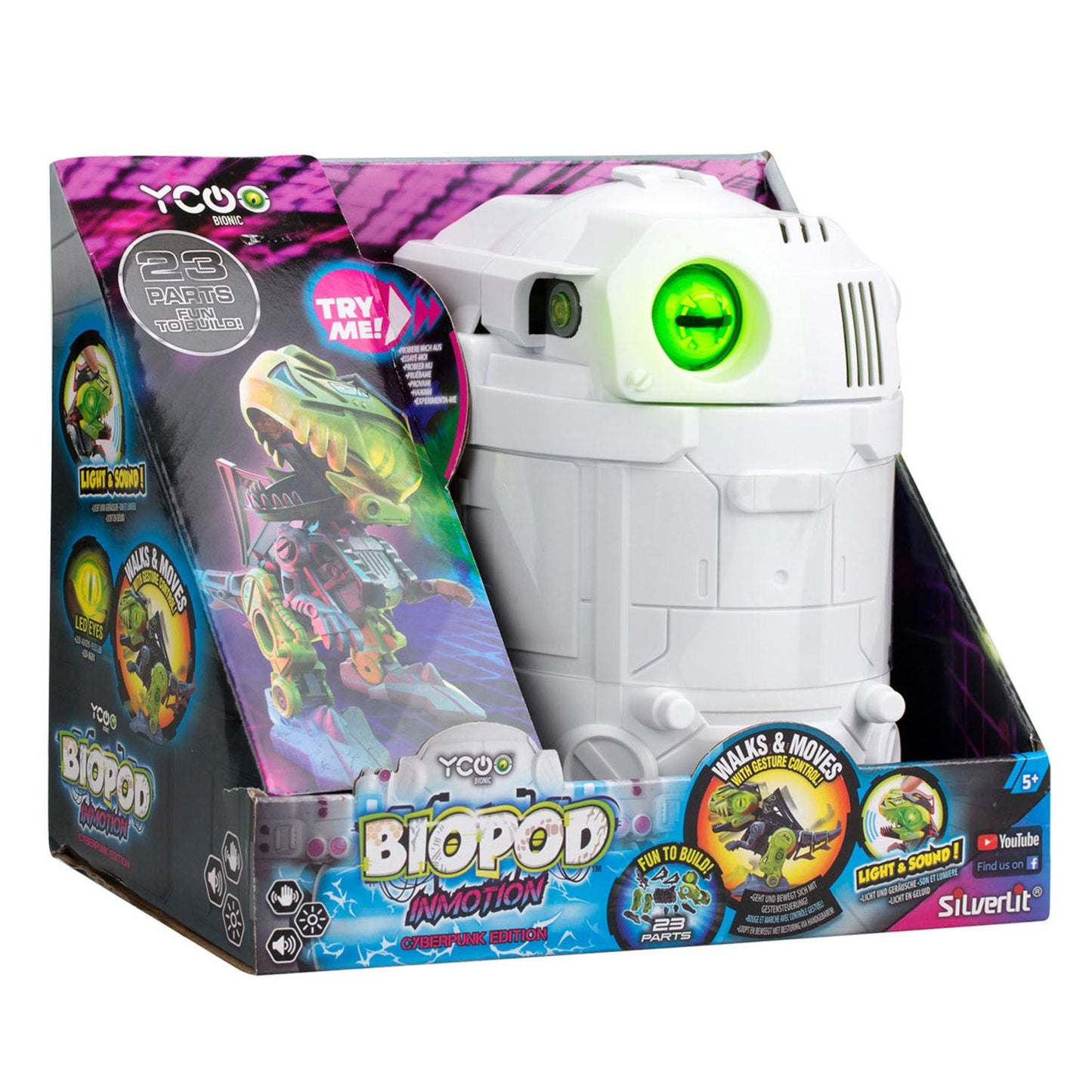 Silverlit biopod cyberpunk inMotion dino