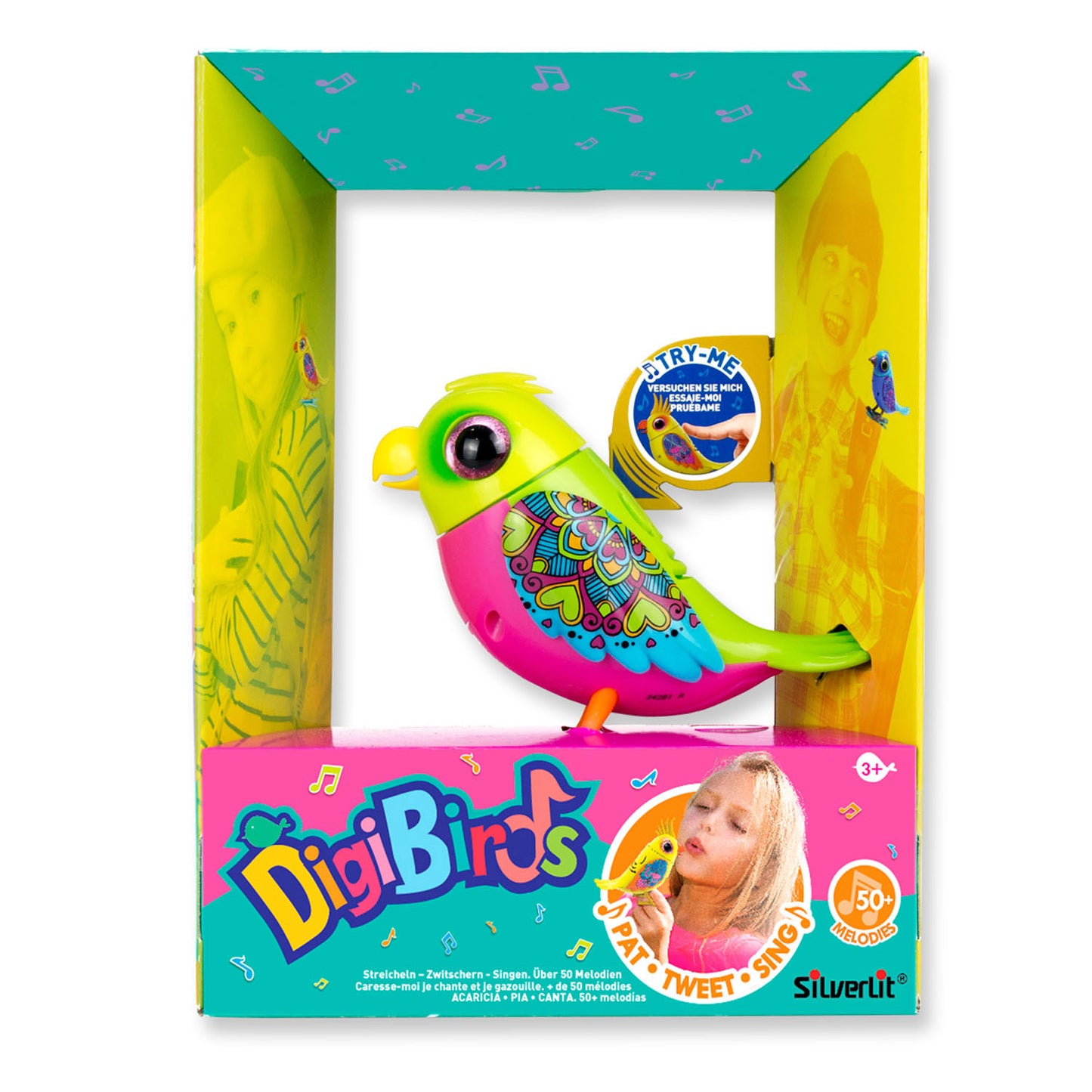 Silverlit Digirds Love Bird Vogel Interactive