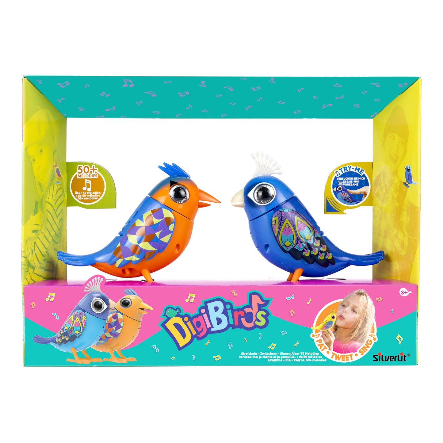 Silverlit Digirds Twin Pack Vogel Interactive