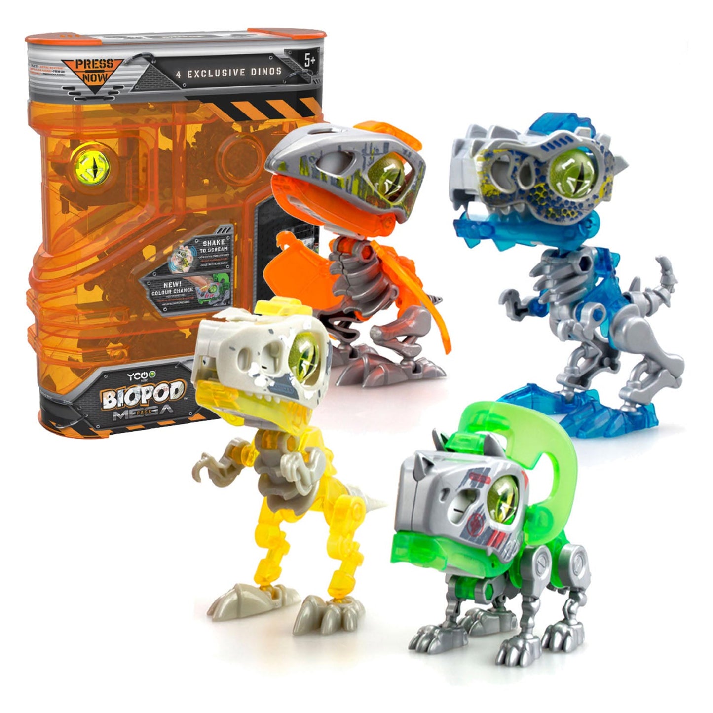 Silverlit Biopod Battle Mega Set 4 Dinoos