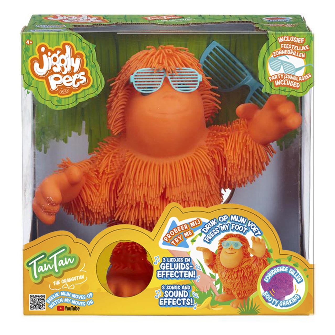 Pets Jiggly Tan-Tan Orangután