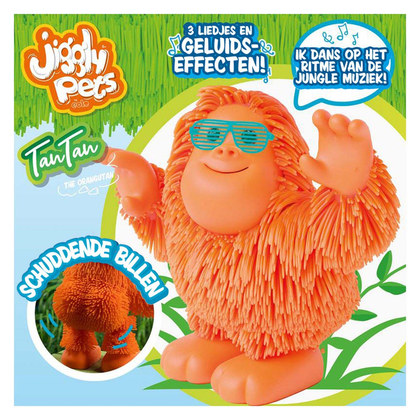 Pets Jiggly Tan-Tan Orangután
