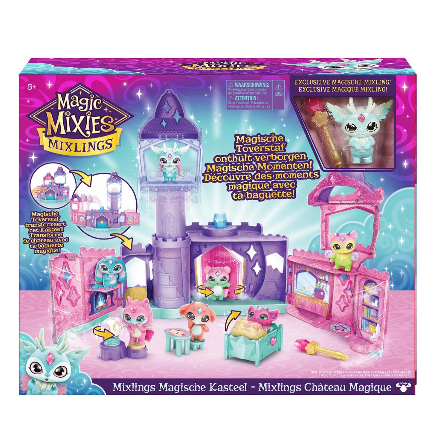 Moose Toys Mixies Mixlings Cast Play Set