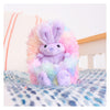 Curlimals Bo the Rainbow Bunny Interactive Hug