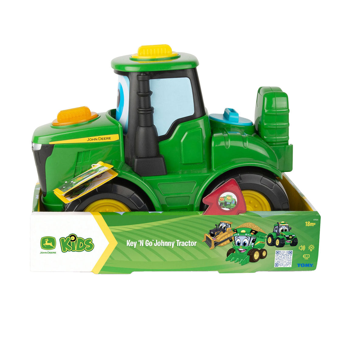 Tomy John Deere Johnny Tractor con clave