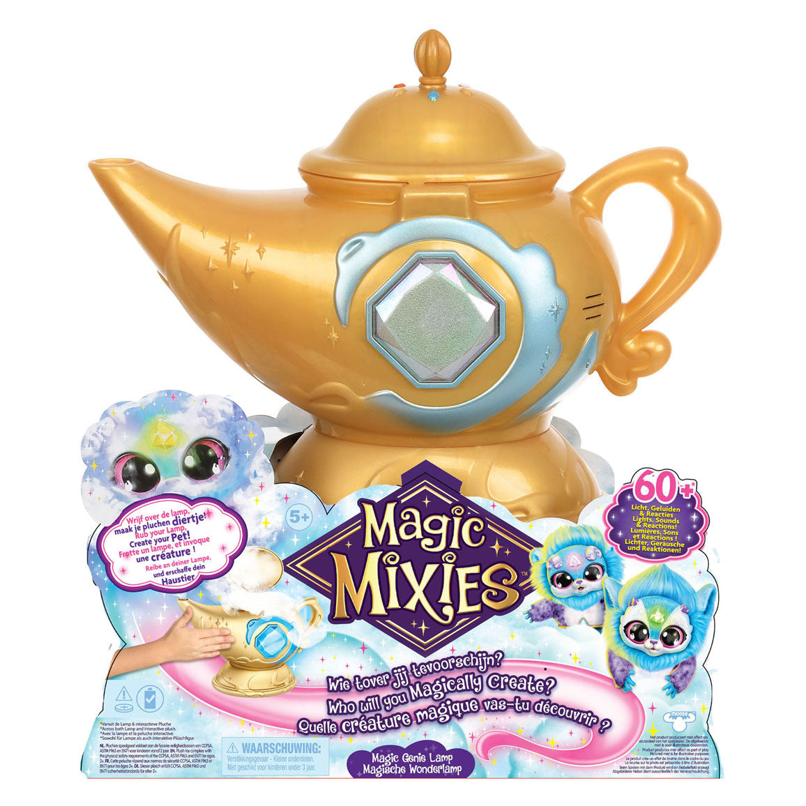 Moose toys magic mixies magic lamp roze