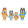 Moose juguetes azules de la familia azul speel figuras, 4st.