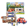 Moose toys bluey 4wd auto en kampeeravonturen deluxe speelset