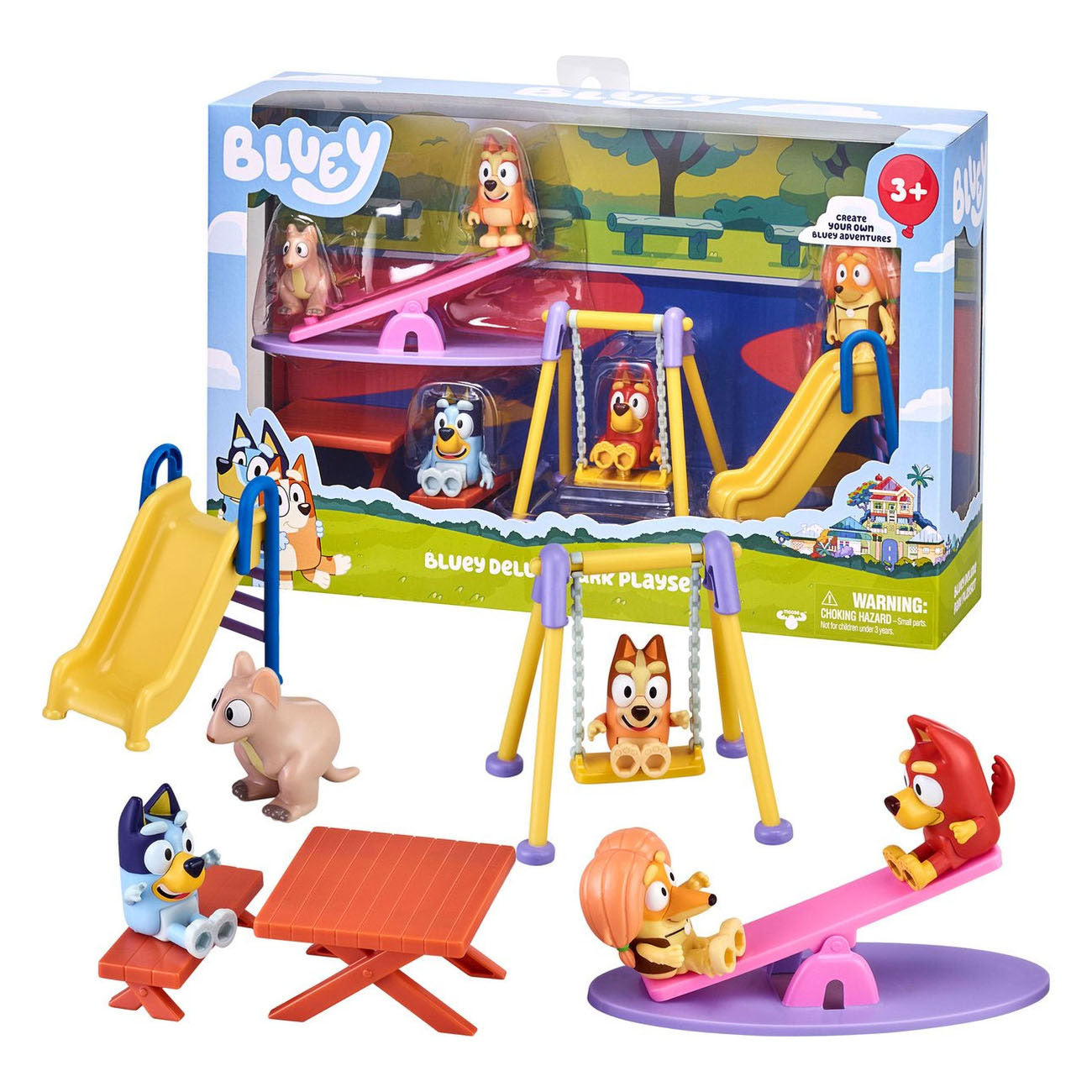 MOOSE Toys Bluey Speeltuin Deluxe Play set