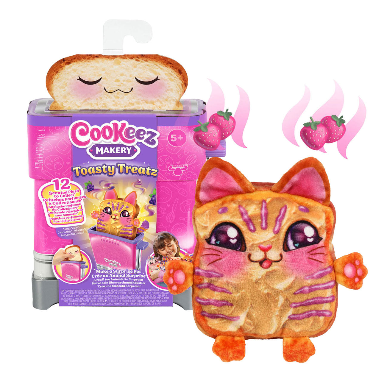 Moose Toys Cookeez Makery Toagy Treatz Haz un animal de lujo sorpresa