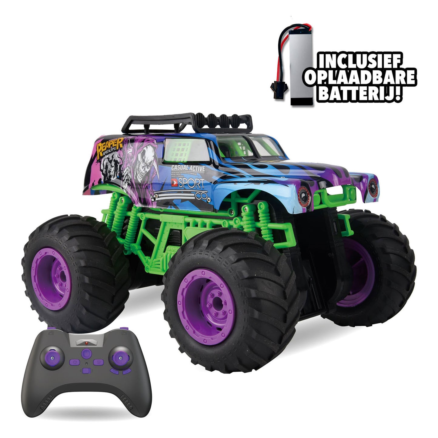 Gear2Play RC Orientable Auto Monster Truck Reaper Apocalypse