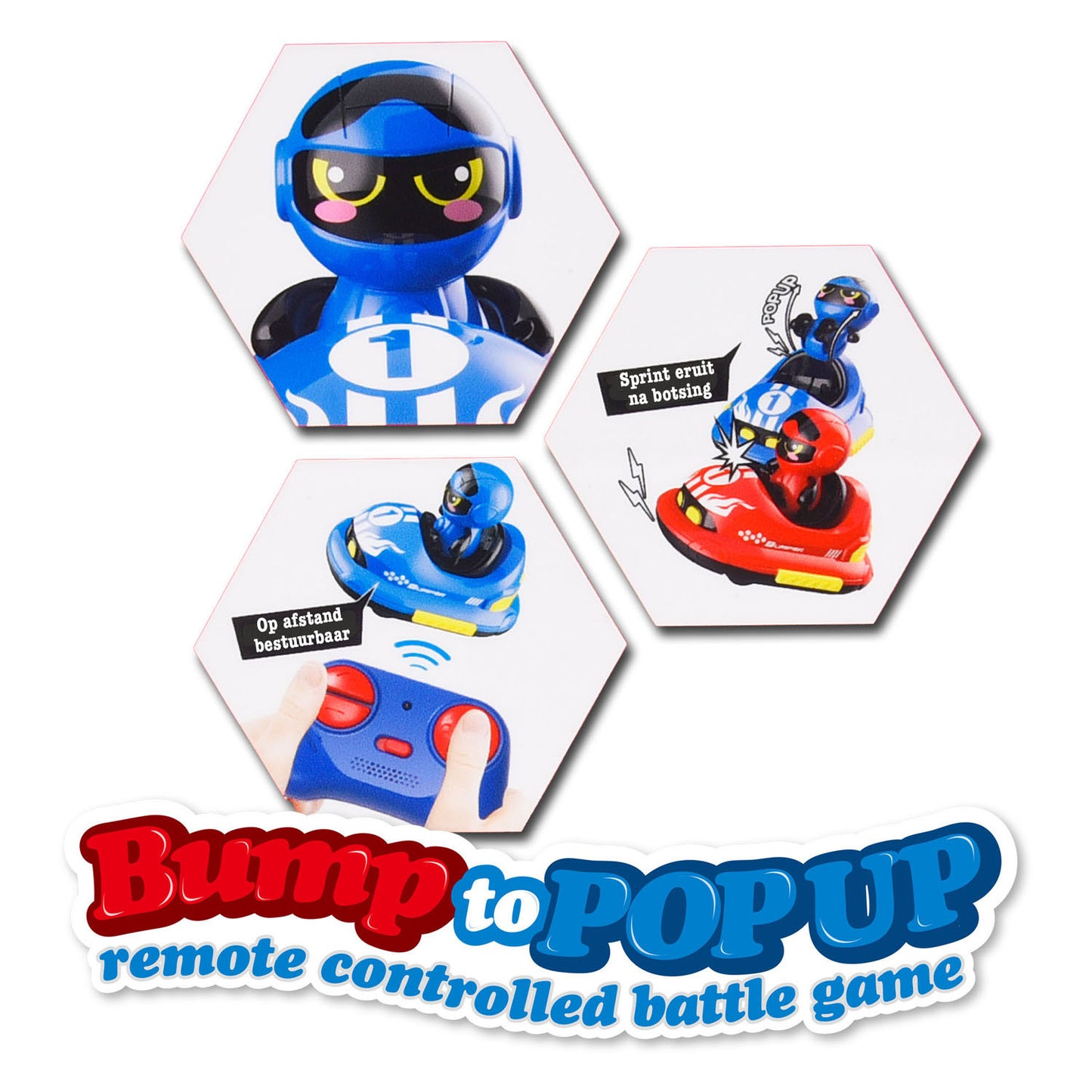 Spectron gear2play bestuurbare rc battle bumper botsauto's