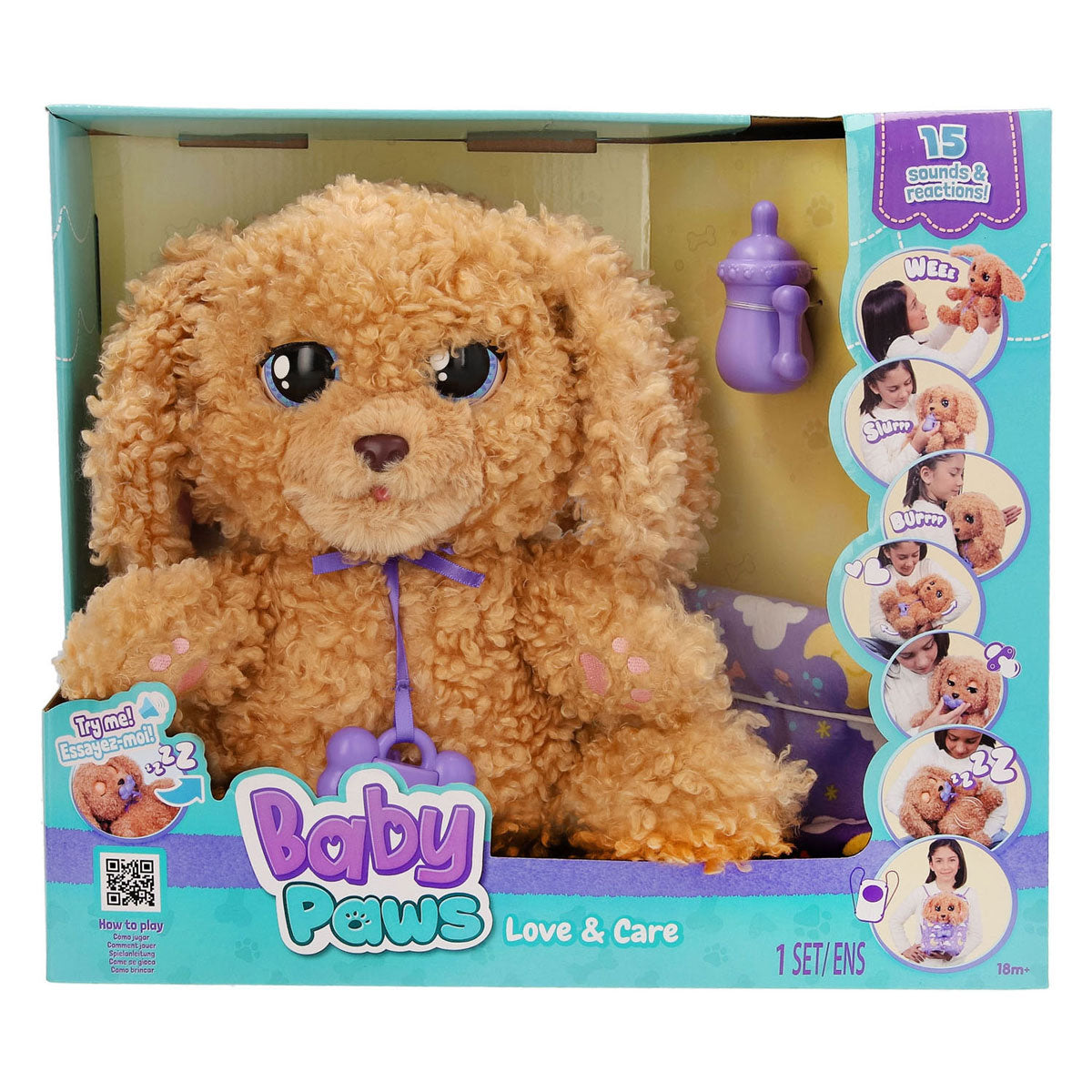 Puppy interactivo de Spectron Baby Paths
