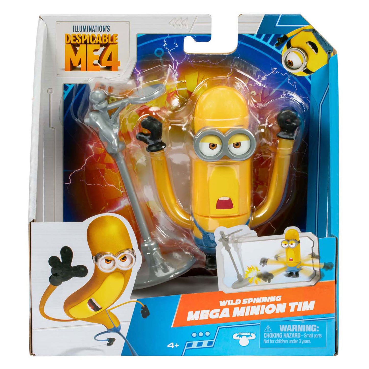 Giocattoli Moose Cattivissimo me 4 Action Figure Tim