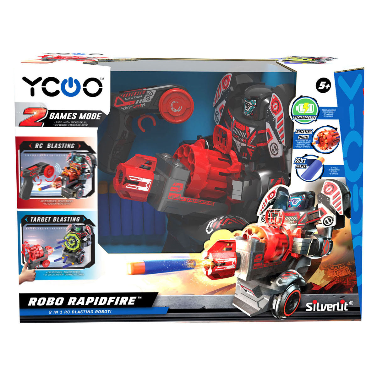 Silverlit Robo Robo Rapidfire Shoot robot