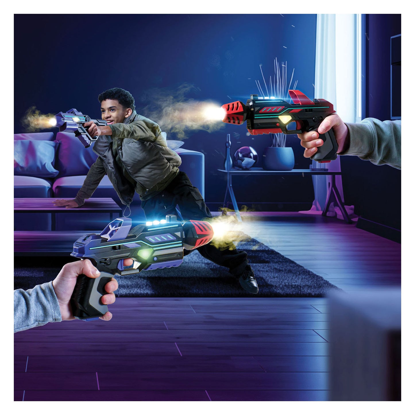 Spectron Vapore Strike Pistols LaserGame Game, 2-pack