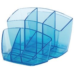 Organizador de escritorio cep 143x158x938 mm azul hielo