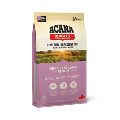Acana Singles Cane di agnello nutrito con erba