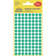 Punti di marcatura avery 3012 verde 8mm