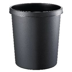 Cestino gettacarte Helit 18 litri nero