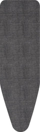 Copriasse da stiro Brabantia b - 124 x 38 cm - strato superiore - nero denim