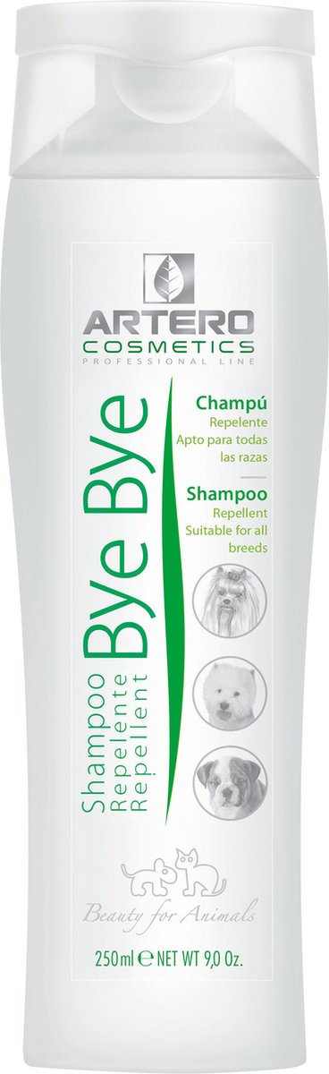 Artero - bye bye - shampoo antipulci cane - 250ml, antipulci cane - antipulci per gatti