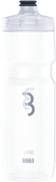 Bbb Cycling Car Tank XL botella de agua para bicicleta de carreras - capacidad 750 ml - botella para beber de bicicleta con válvula de cierre automático - transparente - BWB-15