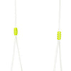 Piccolo piede di legno bambino swing con cuscino
