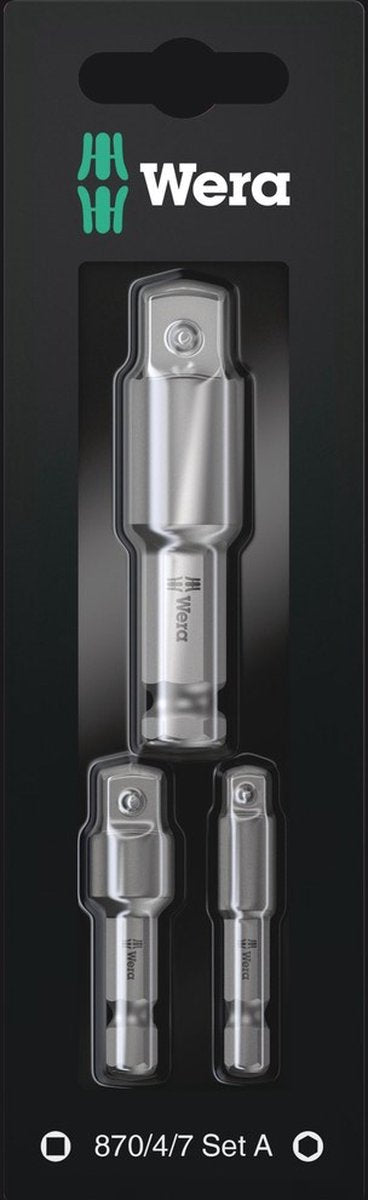 Wera 870 4 7 set a sb, 3 piezas - 1 pieza(s) - 05073200001
