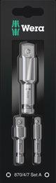 Wera 870 4 7 set a sb, 3 pezzi - 1 pezzo(i) - 05073200001
