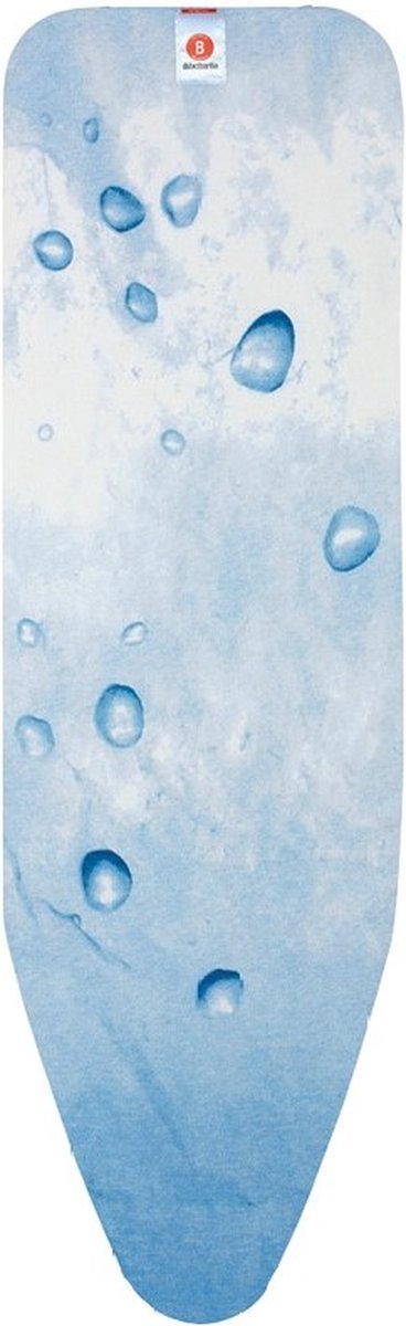 Brabantia strijkplankhoes b - 124 x 38 cm - toplaag - ice water