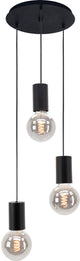 Eglo pozueta hanglamp - e27 - ø 33 cm - zwart