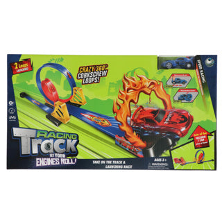 Racing Track Flames con bucle grande